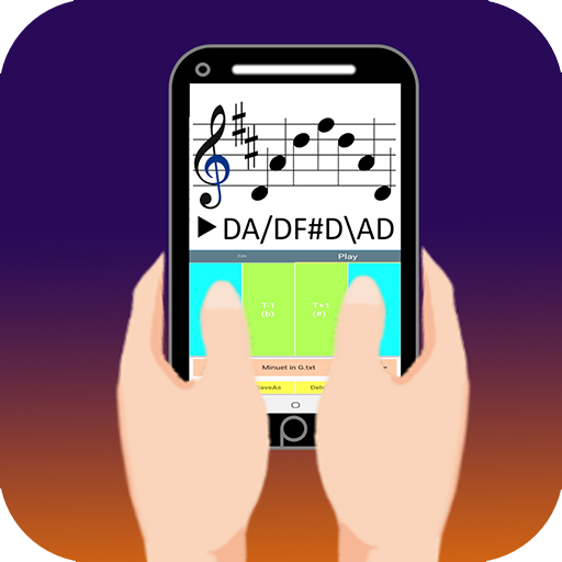 MeloTex: Melodic Text Player, Notepad for Melody icon