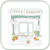 Cafe Mint GO Launcher theme icon