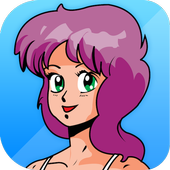 Manga Girls Puzzle أيقونة