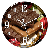 Chocolate Clock Live Wallpaper icon