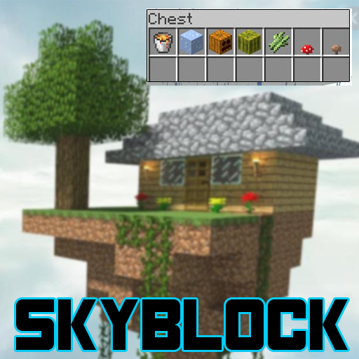 Survival Maps. New Skyblock map mcpe. icon