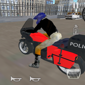 POLICE MOTORBIKE SIMULATOR 2020 CHASE CITY DRIVING icon