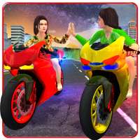 Girls Biker Gang 3D on 9Apps