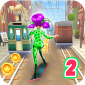 Miraculous Ladybug Adventure run!  🐞 icon