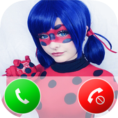Fake Call Miraculous Ladybug icon