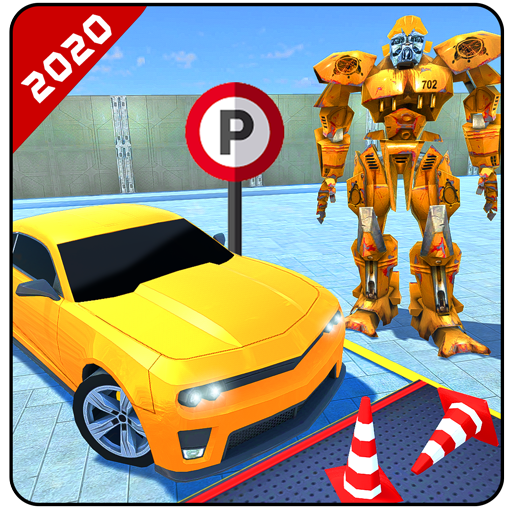 Real Robot Car Parking icon