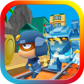 Subway Police CarPatrol Run icon