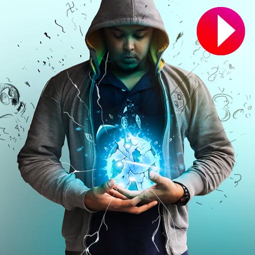 Video Maker With Magic Photo Effect أيقونة