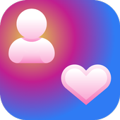 Likes followers on Instagram icon