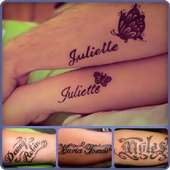 Name Art Tattoo Designs on 9Apps