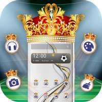 3D Ball in Madrid Launcher Theme