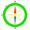 COMPASS AND GPS icon