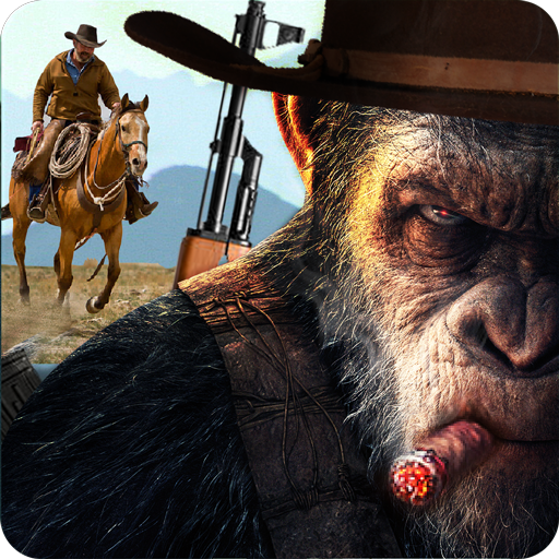Angry Gorilla Cowboy Survival icon