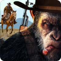 Angry Gorilla Cowboy Survival