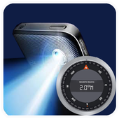 Digital Compass Flash Light icon