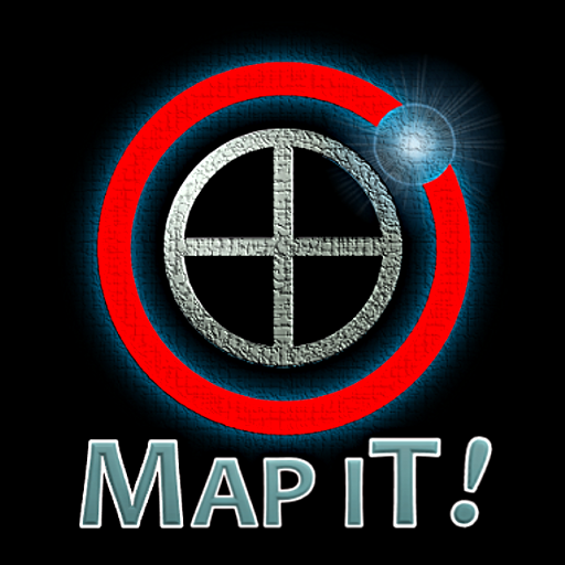Map It!  Address &amp; Coordinates icon