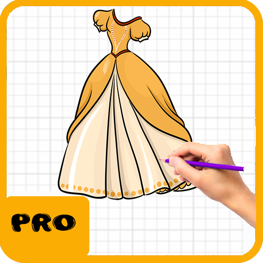 Learn to draw the dress icon