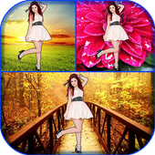 Photo background changer icon