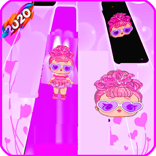 Magic piano tiles  Surprise game dolls icon