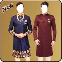 Men Sherwani Photo Editor