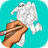 how to draw Toy Story icon
