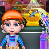 Car Mechanic And Car Wash icon