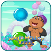 Jungle Monkey Bubble Shoot icon