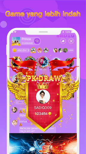 Sadiq- Ruang Obrolan Suara स्क्रीनशॉट 4