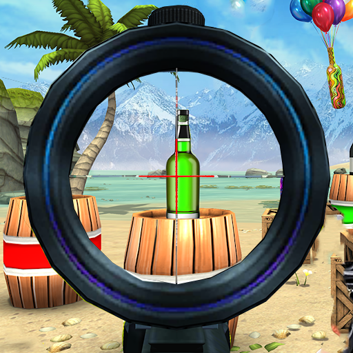 Real 3D Bottle Shoot: Free Bottle Shoot Game icon