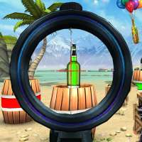 Real 3D Bottle Shoot: Free Bottle Shoot Game