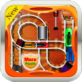 Rail Maze Train Puzzle icon