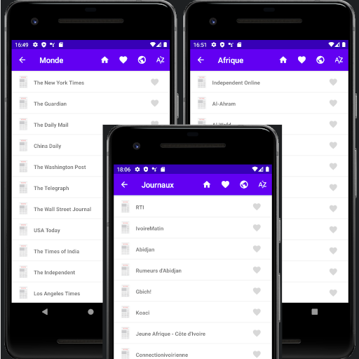 Côte d'Ivoire Journaux icon