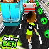 👽 Subway Ben Alien SuperHero Rush Runner Ultimate