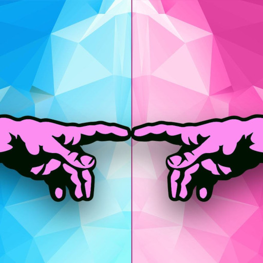 Smart mirror selfie camera icon