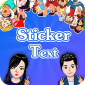 Stickers For WhatsApp - Text Stico, WASticker apps icon