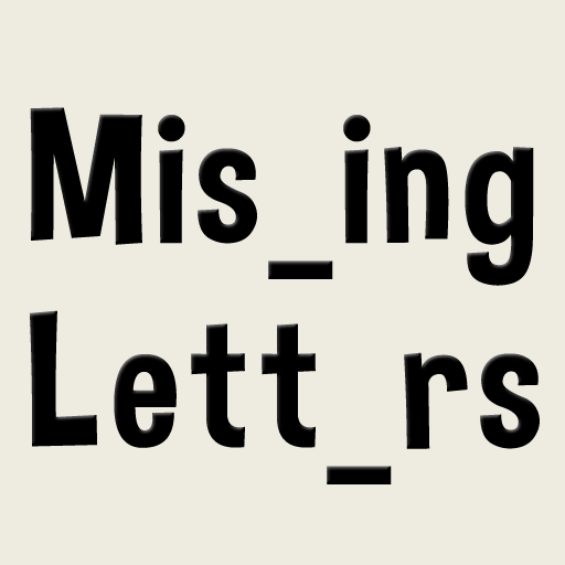 Missing Letters: Complete the word icon