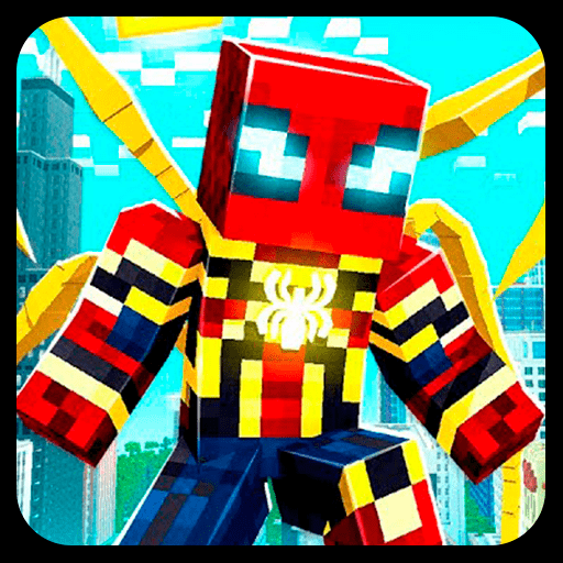 Spiderman Minecraft Games Mod icon