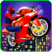 Amazing Spider Moto Bike icon