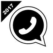 الواتس اب الأسود الجديد أيقونة