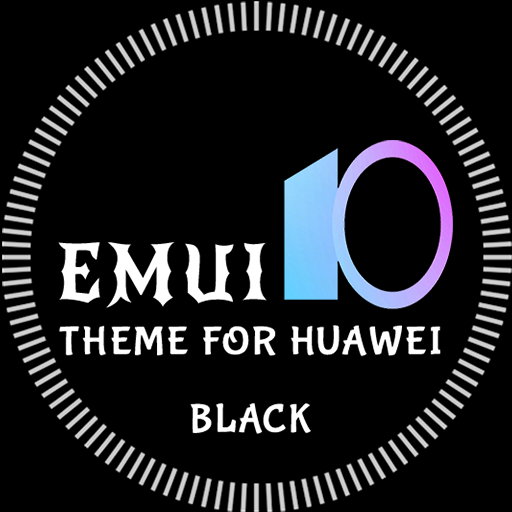 Black Emui Theme for Huawei иконка