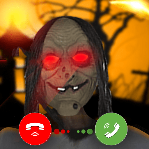 Scary Ghost Granny Fake Call icon