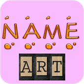 ikon Write your name with shapes -Name art photo editor