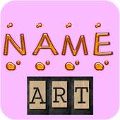 Write your name with shapes -Name art photo editor