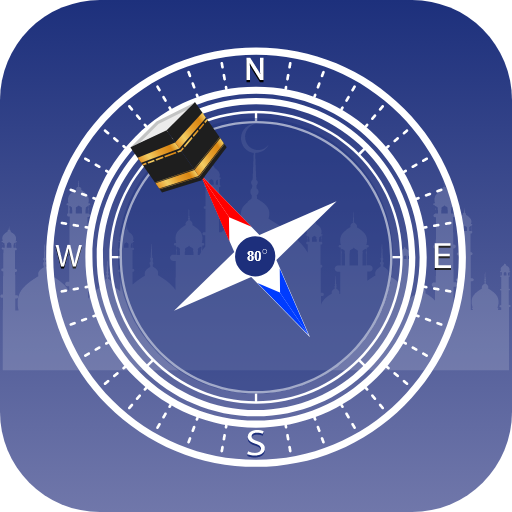 Qibla compass, Find Qibla icon
