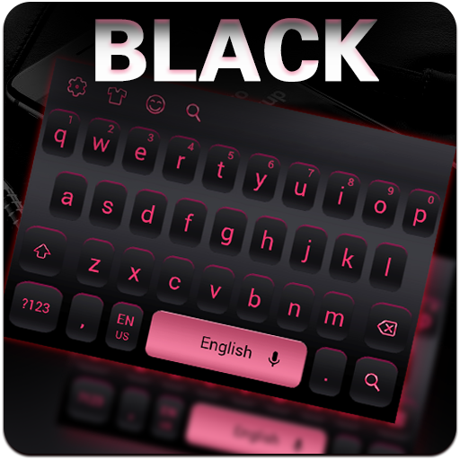 Simple Black Keyboard Theme icon