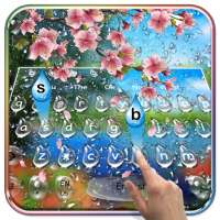 Colourful Raindrop Keyboard