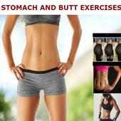 STOMACH AND BUTT EXERCISES