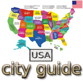 USA Travel City Guide icon