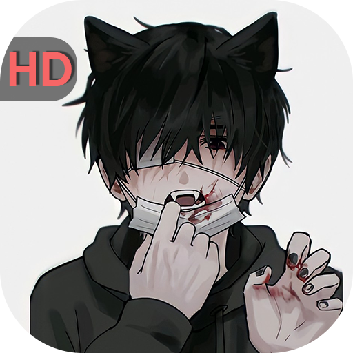Anime Cat Boy Wallpaper HD 4K icon