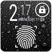 fingerprint scanner lock prank icon